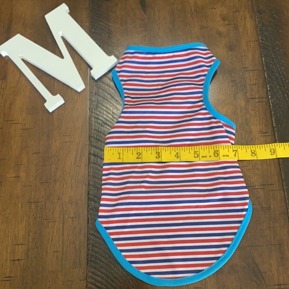 Striped Pattern Pet Tank - Picture 9 of 13